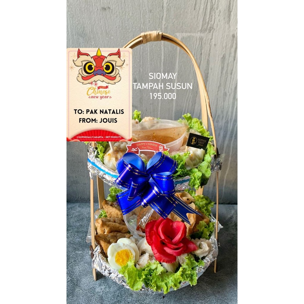 

Siomay Tampah Susun Hampers Imlek / Cny Edition 2023