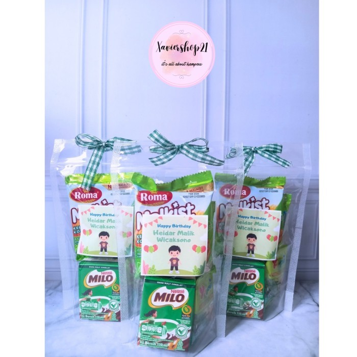 

Ready! Hampers Snack Mini Tema Hijau