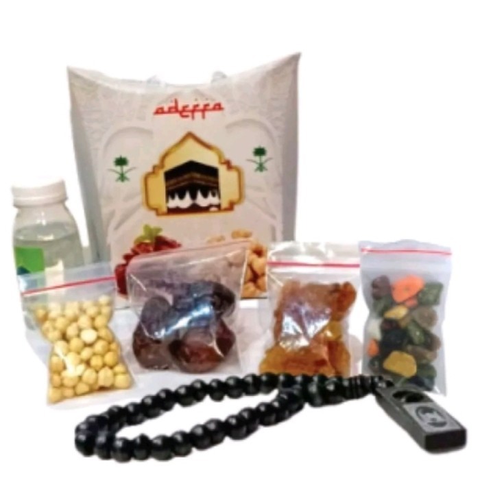 

Paket Oleh-Oleh Haji Dan Umroh Kemasan Tas / Paket Krikil Tas