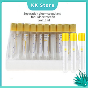 LabTestKit 50pcs/lot Medical Disposable Blood Test Tube Yellow Cap Separating gel Vacuum Blood Colle