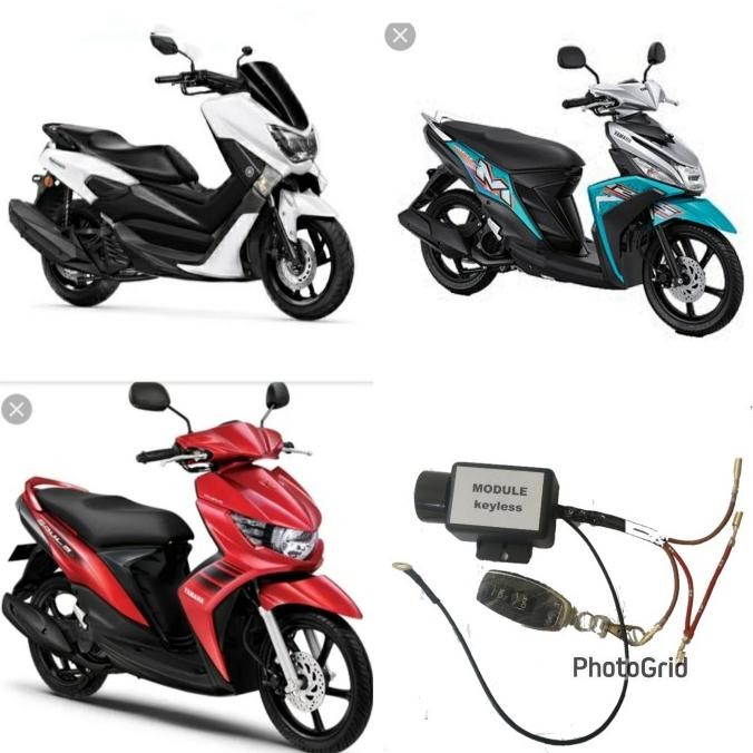 TERLARIS REMOTE KONTAK ON OFF KEYLESS YAMAHA NMAX OLD PLUG AND PLAY