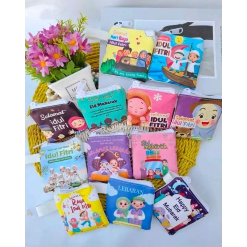 

(Isi 72Pcs) Dompet Amplop Printing / Angpao Resleting Lebaran Idul Fitri