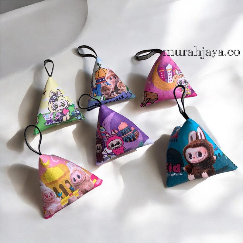 

(12 Pcs) Amplop Ketupat Karakter Angpau Lebaran Muslim Amplop Murah
