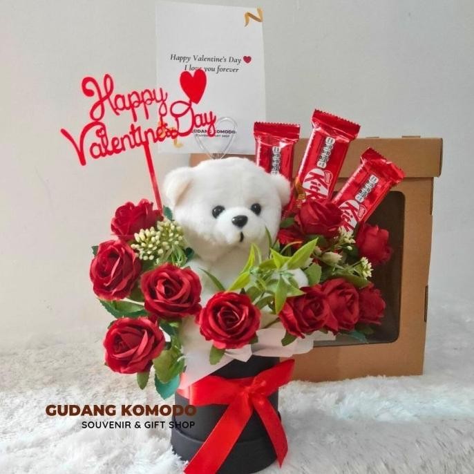 

Kado Valentine/Bunga Valentine/Coklat Valentine Day/Hadiah Anniversary