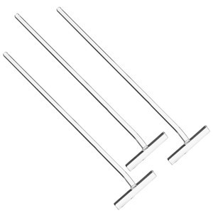 LabTestKit 3 Pcs Cell Spreader Laboratory Glass Accessories Pack Culture Stick Science Experiment To