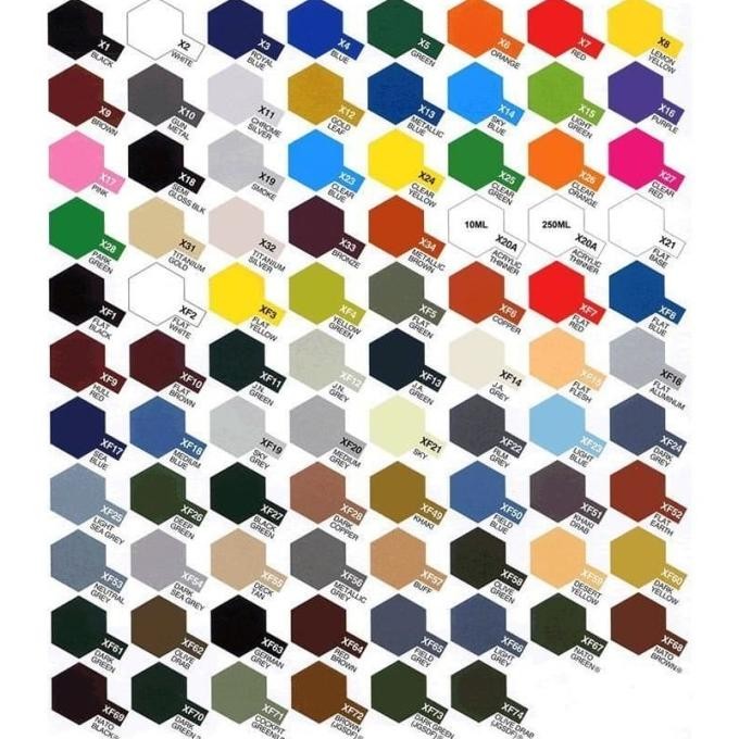 

Promo Tamiya Color Acrylic Paint XF-16 Flat Aluminium 10ml COD