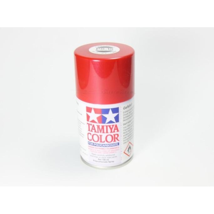 

Promo PS-15 Metalic Red Tamiya Color Polycarbonate Spray Paint COD