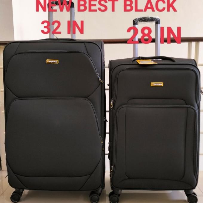 KOPER KAIN PRESIDENT 32INCHI JUMBO KANVAS RODA 4 PUTAR TSA 180623