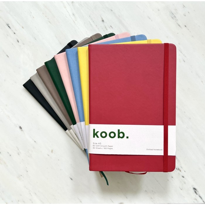 

A531 Koob. notebook A5 buku tulis titik / dotted agenda jurnal diary
