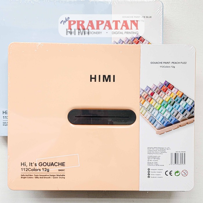 

TERBARU Miya Himi Gouache 112 Colors x 12g Cat Gouache BISA GRAB!