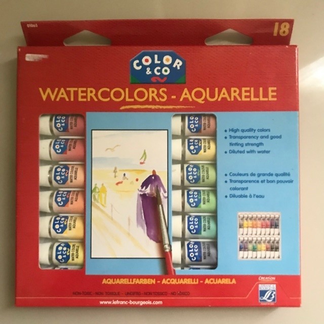 

TERBARU Color & Co Watercolors- Aquarelle 18 / Cat air / Color & Co cat air HOT SALE!