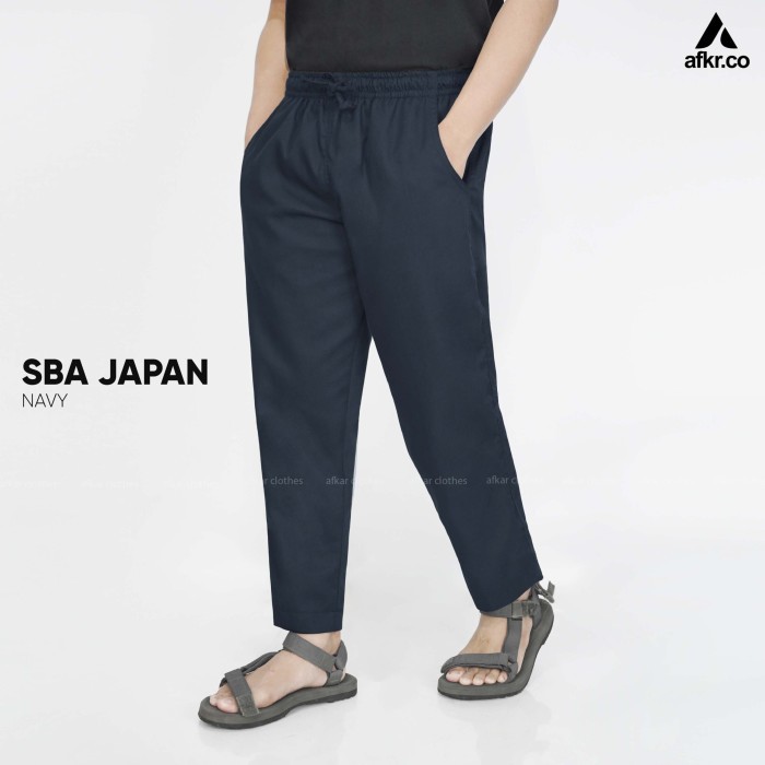 Murah Celana Sirwal Pensil Slim Fit Pria Simpel Kasual SBA AFKAR Non COD