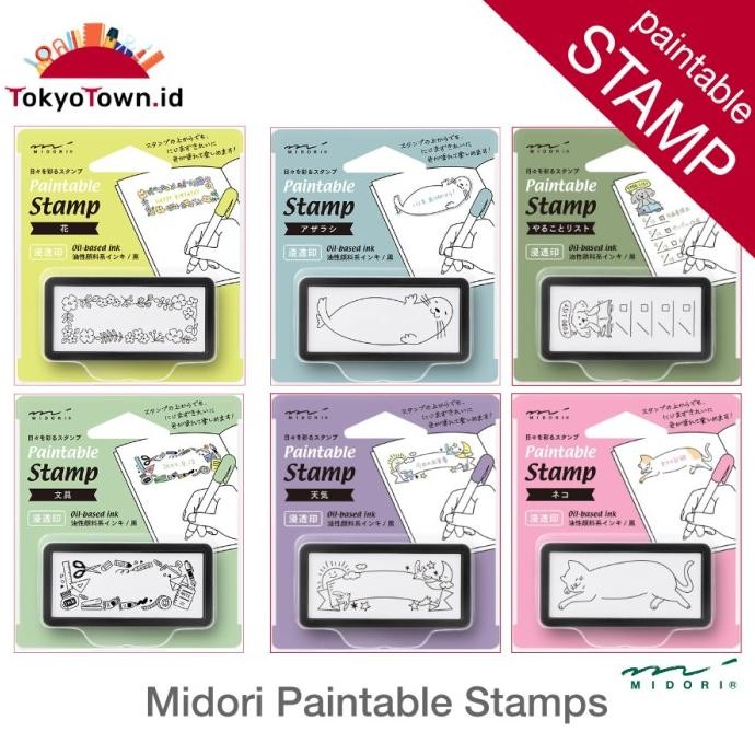 

Midori Stamp for notebook diary