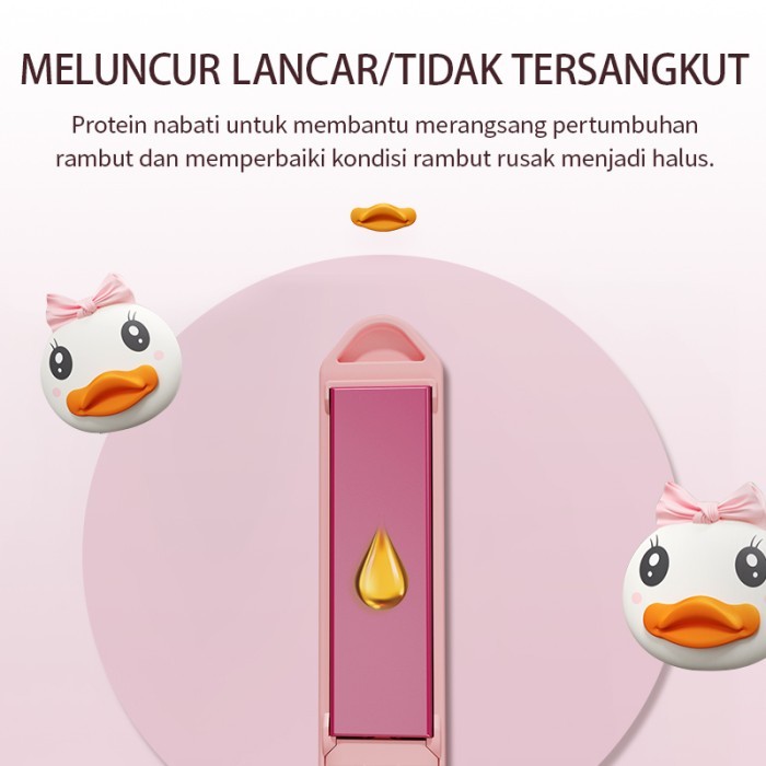 Livchic Rambut Catokan Ls310-4In Mini Portable 2In1 Lurus Ragum Cutee