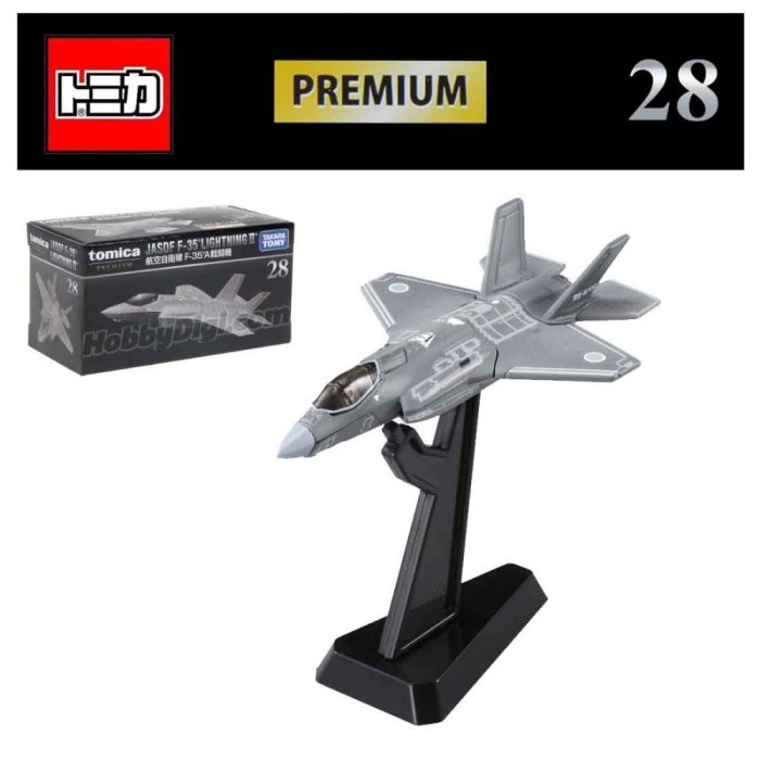 Best seller ~`~ New  Tomica Premium 28 JASDF F35 Lightning 2 Minatur Pesawat Terban ~~~