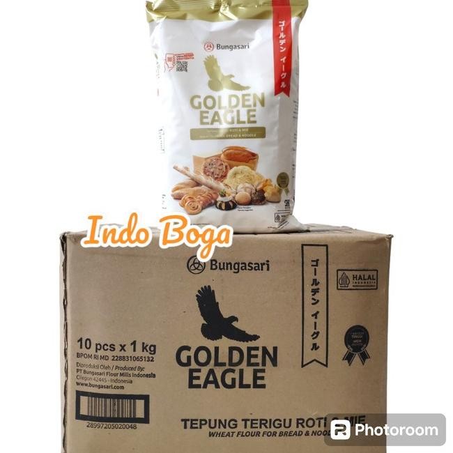 

Artonan Golden Eagle Tepung Teru Protein Tinggi 1G 10Pc Per Du