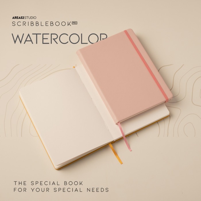 

JUAL Scribblebook Pro WATERCOLOR - Sketchbook