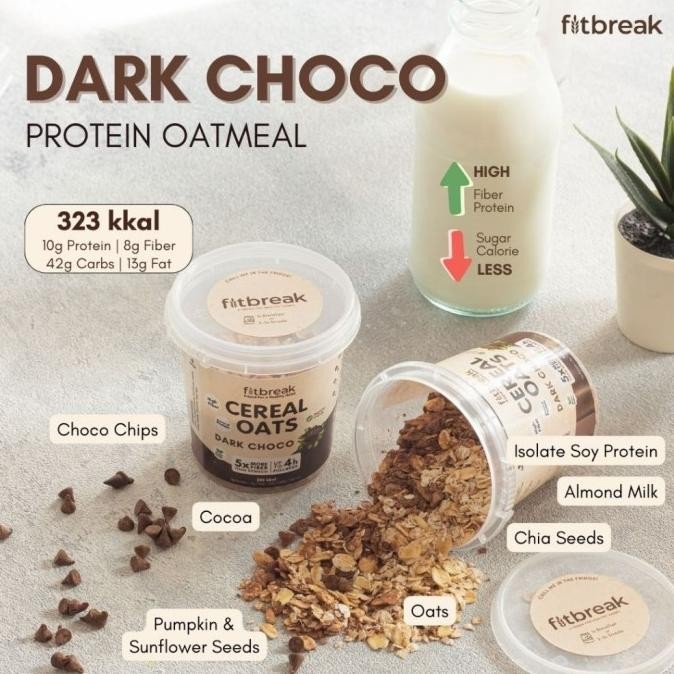 

Terlaris Gratis Fit Cookie Paket 4 Protein Oatmeal Gratis 1 Fit Cookie / Biskuit Tanpa Tepung Tinggi Protein / Serat Lebih Hemat Snack Sehat Diet Ready Stok