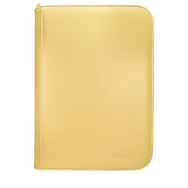 

TERMURAH - Ultra Pro Vivid 4 Pocket Zippered PRO-Binder Yellow
