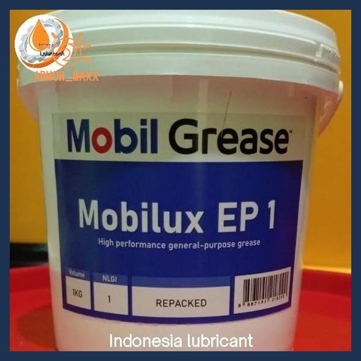 Mobilux Ep 1 Multipurpose Grease Nlgi 1 Pail 1Kg