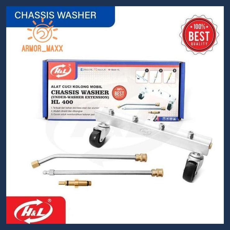Hl 400 Chassis Washer Under-Washer Extension Alat Cuci Kolong Mobil