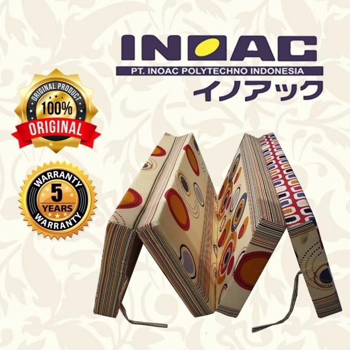 Kasur Busa Lipat INOAC - 200x120x5 cm
