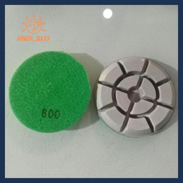 Diamond Pad Floor Polishing/Diamond Pad Tebal 4''/Diamond Bevel - 800