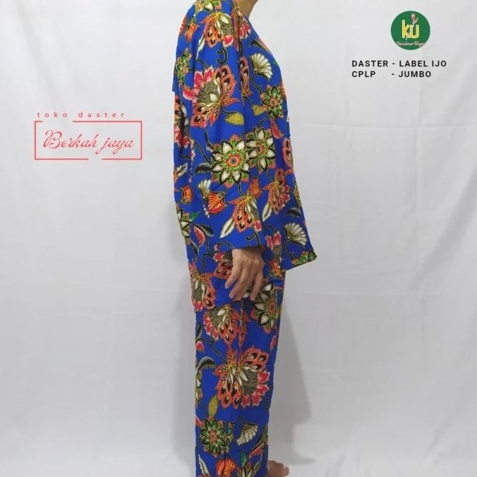 Grosir Daster Kencana Ungu Celana Panjang , Lengan Panjang , Jumbo 100 % Original Made In Indonesia