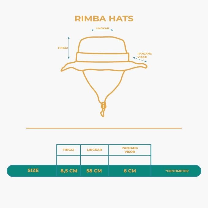 Artch - Topi Rimba Navy Abu