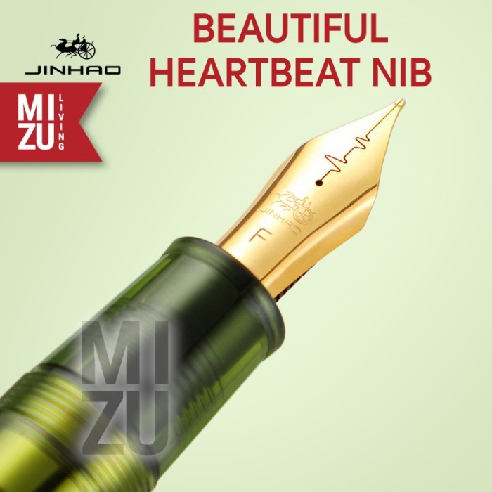 

TERBARU JINHAO 9019 HEARTBEAT NIB JINHAO AVENUE DADAO #8 Nib Fountain Pen Jumbo PROMO!