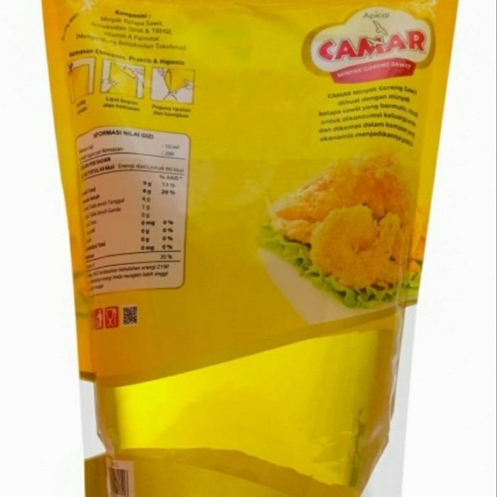 

Bundling Super Hemat - 3 Pcs Minyak Goreng Camar Pouch @ 2 Liter