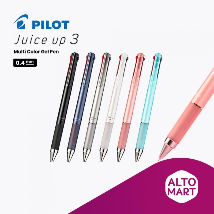 

Pilot Juice Up 3 Multi Color Gel Pen 0.4 mm Pulpen Warna Warni