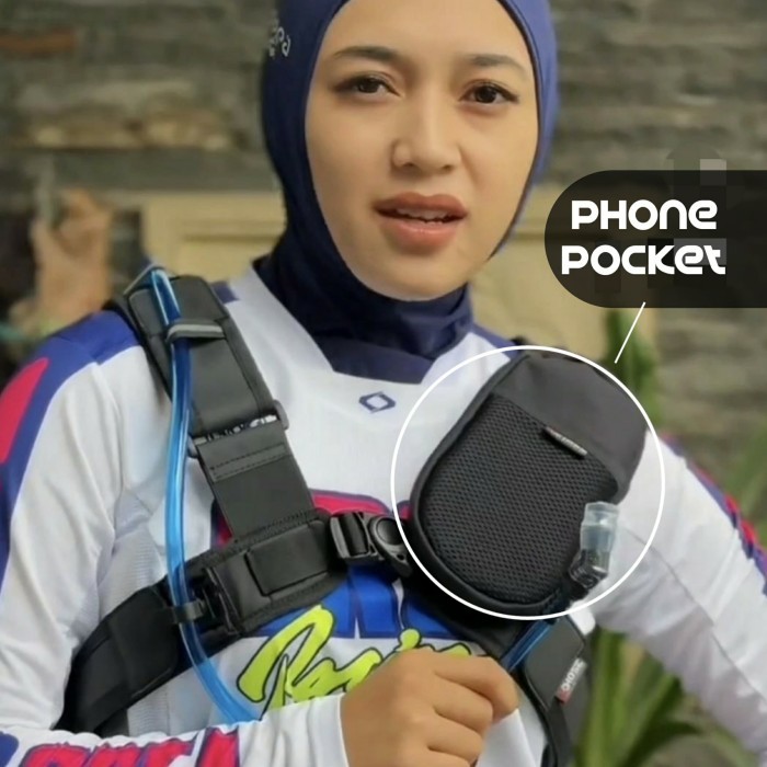 Tas Handphone pria phone Pocket Xdhose trail adventure trabas Hitam