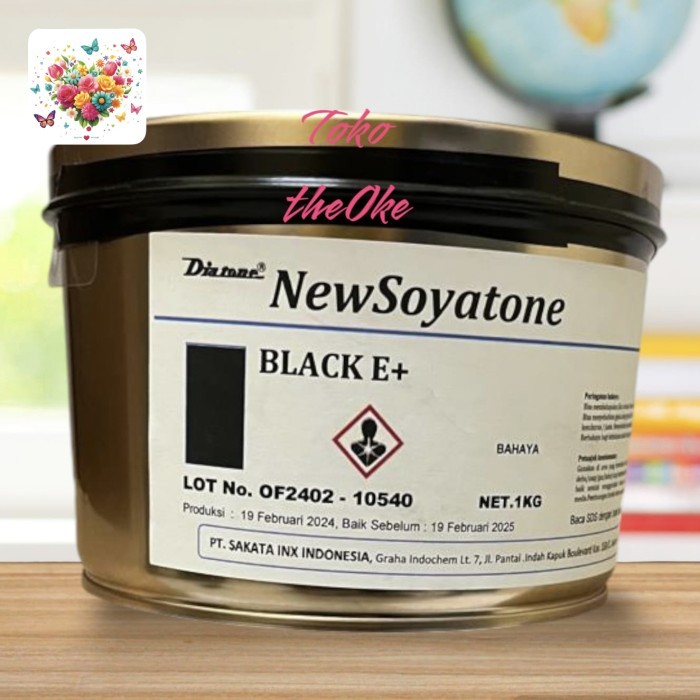 

Tinta Cetak Sakata Inx - New Soyatone Black E+