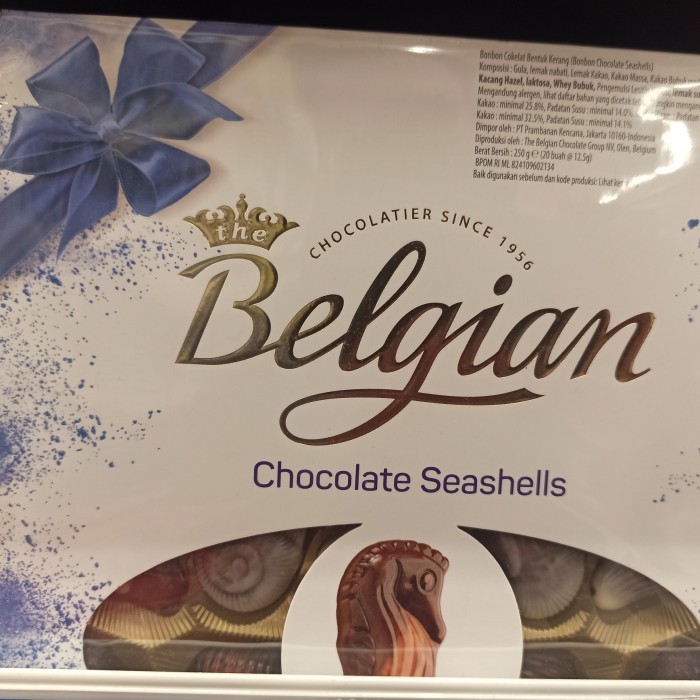 

the belgian chocolate seashells 250gr