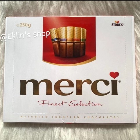 

merci chocolate finest selection assorted/cokelat import