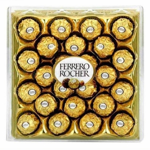 

promo heboh Ferrero Rocher chocolate cokelat ball bulat t24 300gr