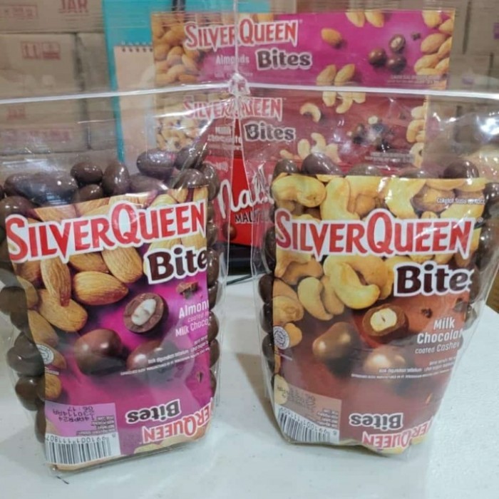 

Silverqueen Bites Almond 500 gram