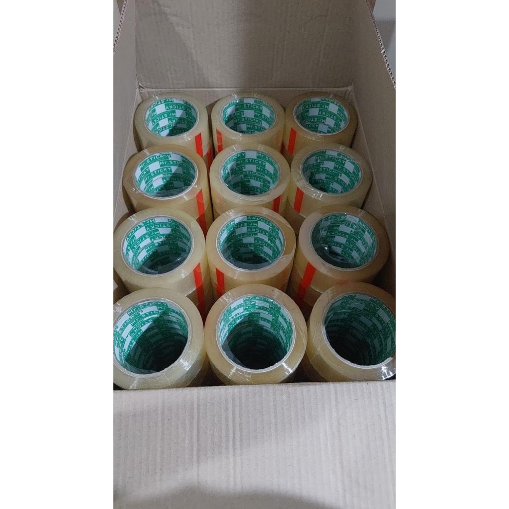 

MR. STICKY - LAKBAN BENING/COKLAT 45MM X 100 YARD 1 DUS 72 ROL ASLI