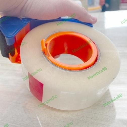 

IRIT DAN TAHAN LAMA LAKBAN TEBAL 300MTR BISA MASUK DISPENSER TAPE ASLI