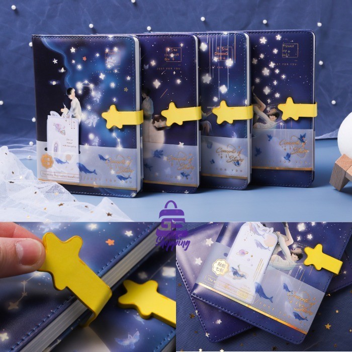 

TERMURAH Magnetic Buku Notebook Diary Concerto Jurnal agenda Buku tulis - 6220