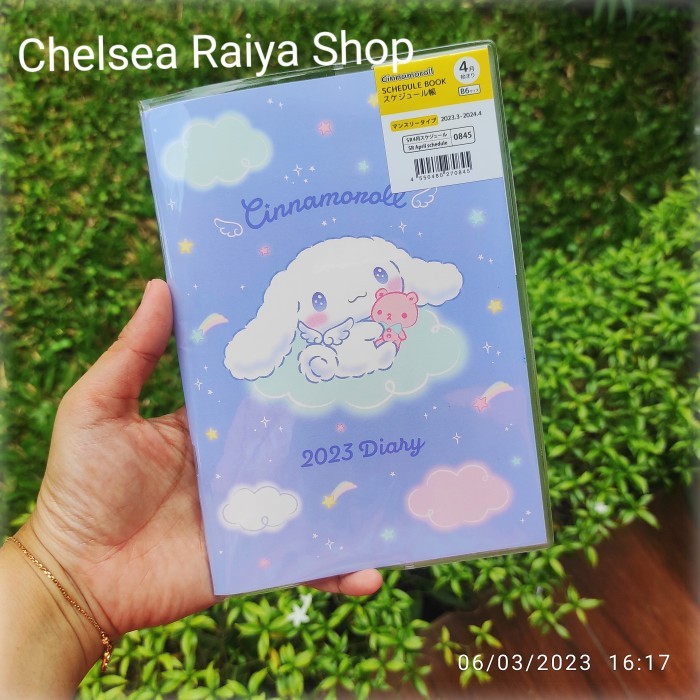 

DISKON Diary Schedule Book Buku Agenda Sanrio Cinnamoroll B6 Cinamorol