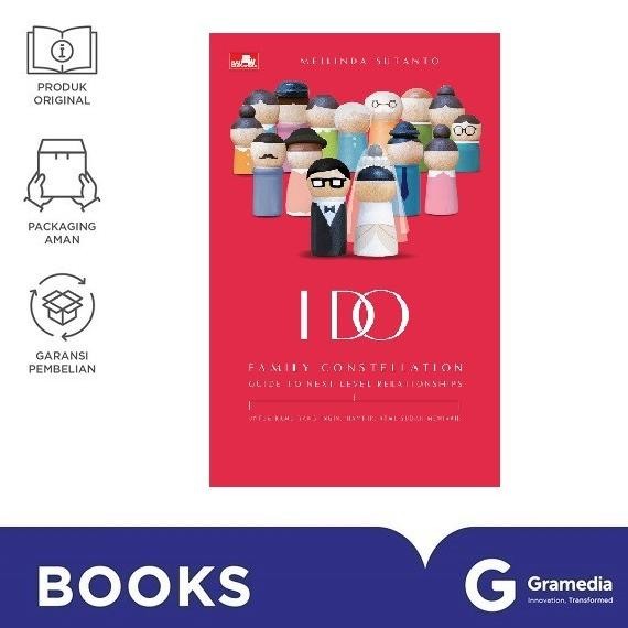 

New Gramedia Buku I Do: Family Constellation Guide To Next Level Relationships (Meilinda Sutanto)