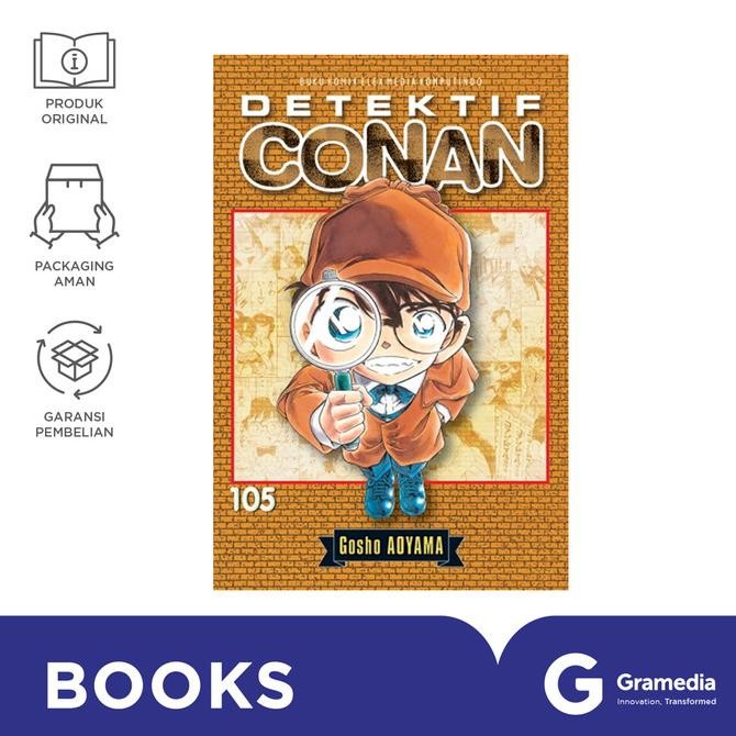 

New Gramedia Komik Detektif Conan 105