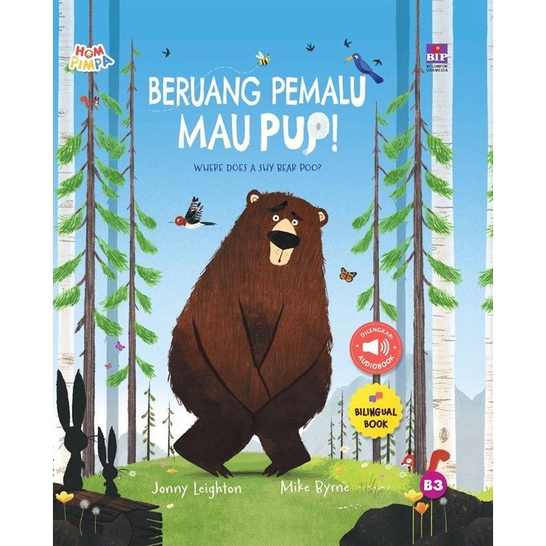 

New Gramedia Buku Beruang Pemalu Mau Pup (HC)
