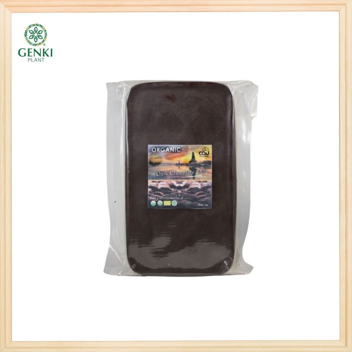 

Organic 73% Dark Chocolate Couverture ( Cau Chocolates ) - 1 Kg