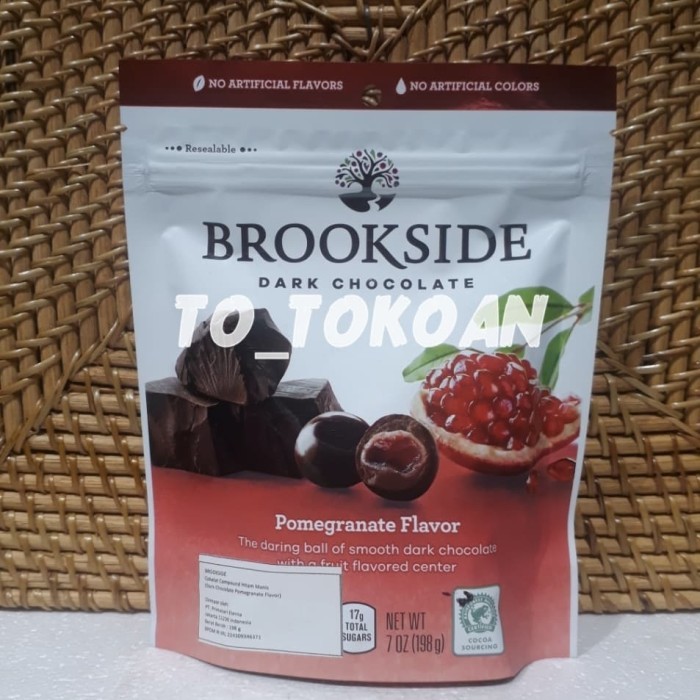 

BROOKSIDE DARK CHOCOLATE POMEGRANATE FLAVOR 198 GR