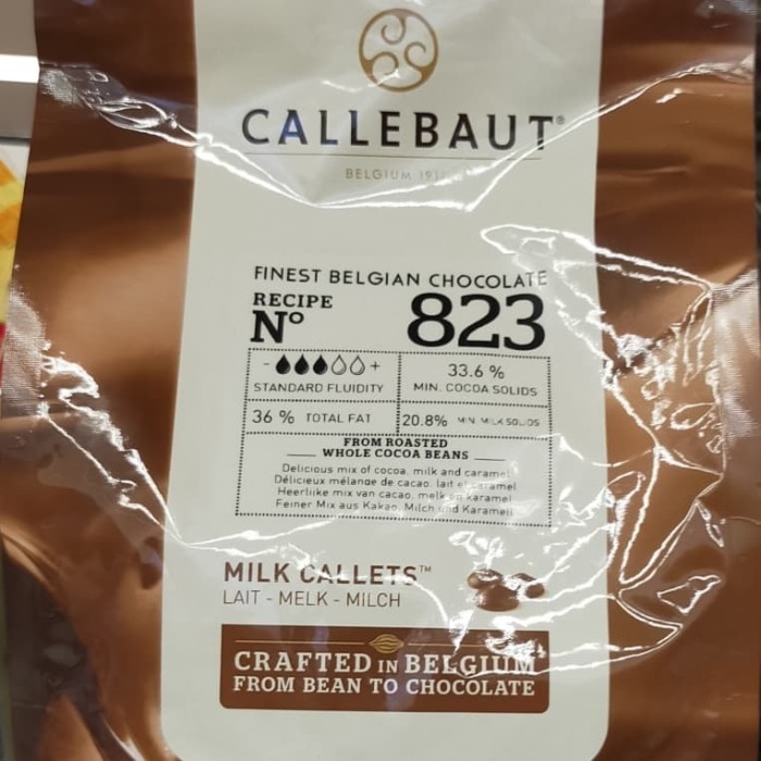 

Callebaut milk chocolate whole cocoa bean 1kg