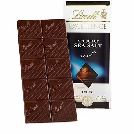 

Lindt Excellence Chocolate A Touch Of Sea Salt Coklat Bar