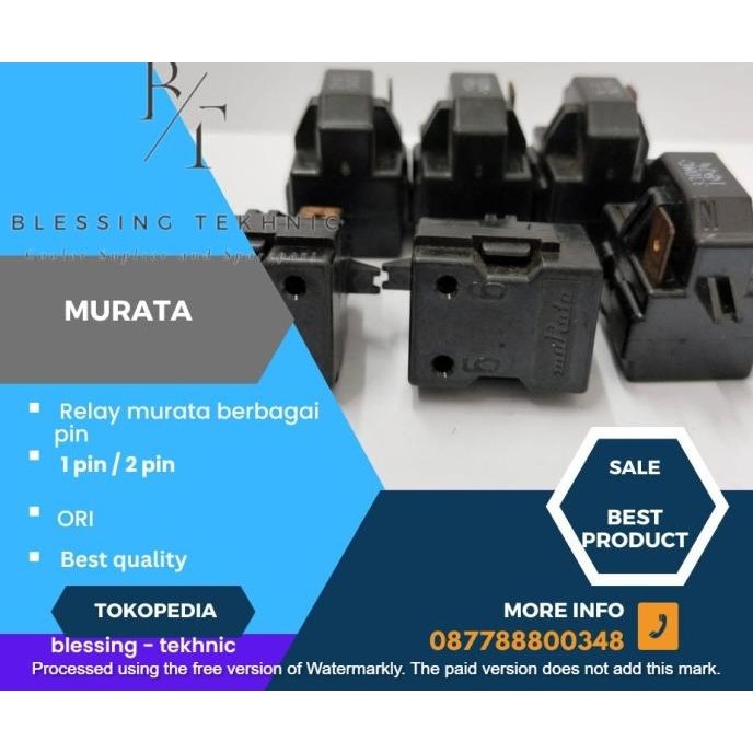 SIAP KIRIM RELAY PTC MURATA PIN 1/ PIN 2 SALE ORI MURAH